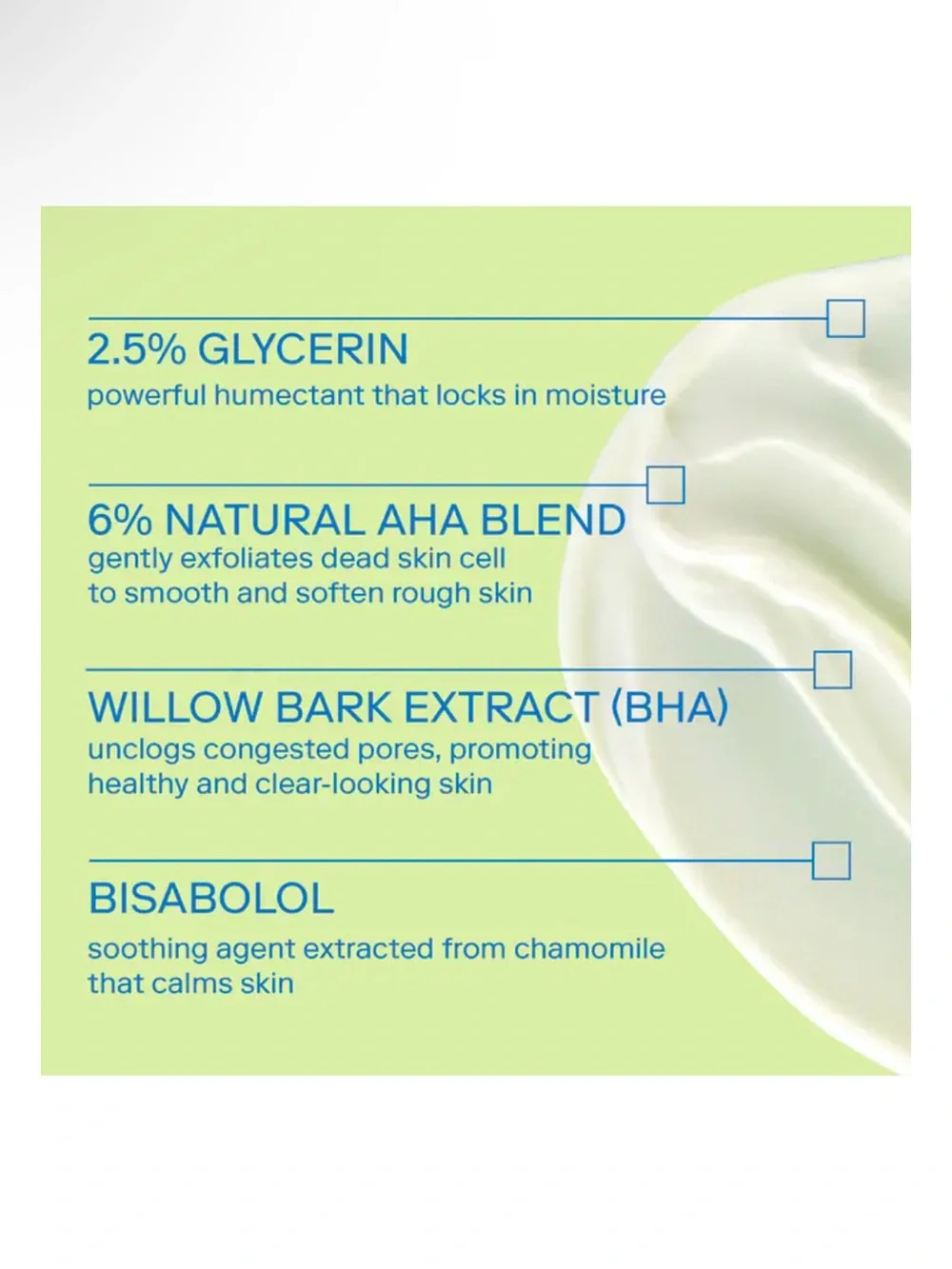 skinfix Resurface AHA/BHA Renewing Cream — Lime Body Moisturizer